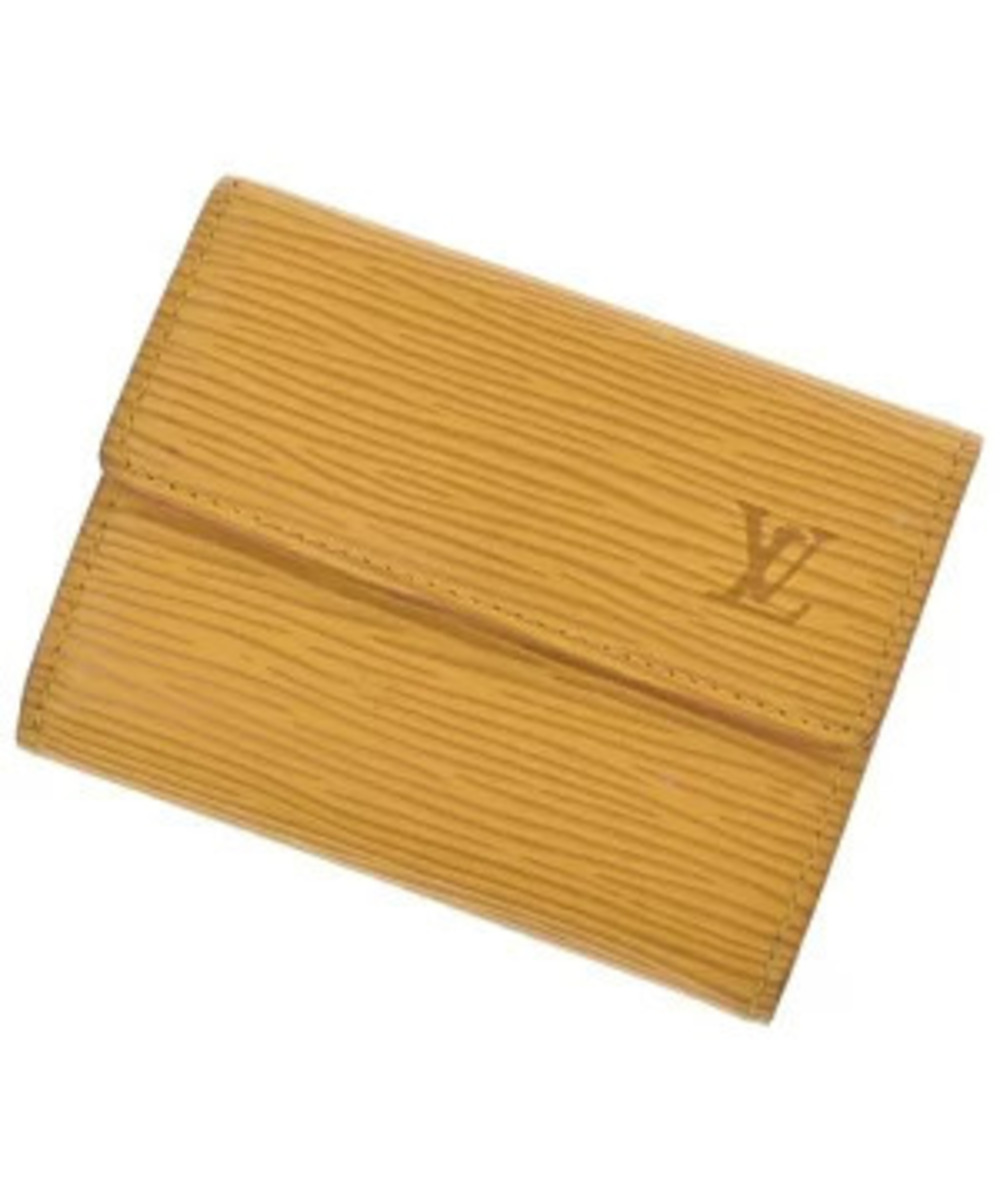 Louis Vuitton Wallet coin case Wallet Yellow